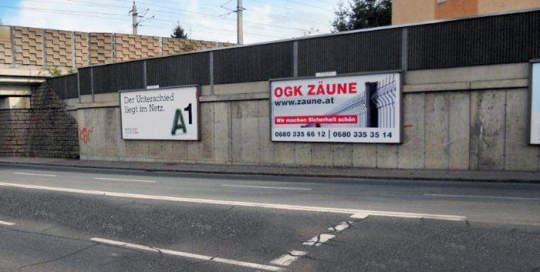 Advertising on lit jumbo posters | Sms Marketing d.o.o. | Advertisement on the Austrian market - Ograje Kocevar