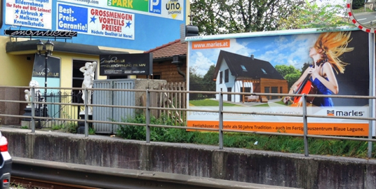 Advertising on jumbo posters and billboards | Sms Marketing d.o.o. | advertisement on the Austrian market - Marles