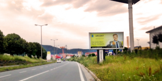 Advertising on lit jumbo posters | Sms Marketing d.o.o. | Advertisement on the Austrian market - Arcont
